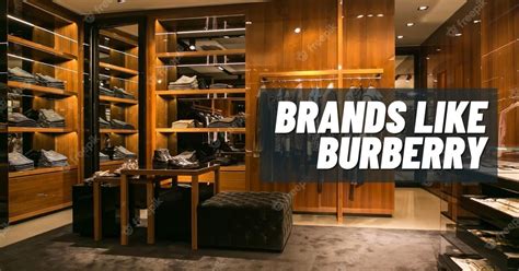 burberry similar brands.